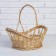 Basket "openwork spring", bottom: 26 × 21 top: 35 × 26, h = 11/18/35 cm, manual weaving, willow