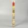 Set of balls plastic D-4 cm, 12 pcs "Melody" Ornament Brills, Gold