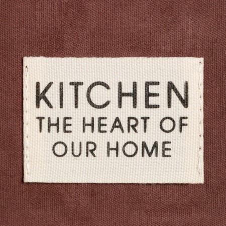Ethel towel Kitchen 40x73 cm, brown color, 100% cotton, sarzha 220 g/m2-2