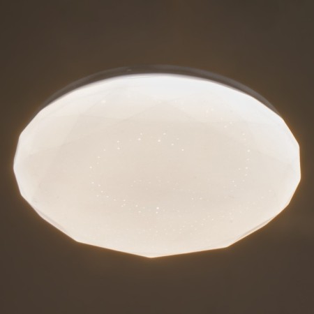 Lamp "Diamond" LED 24W white 27x27x4 cm-2
