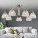 RIVOLI Doren 7he27, 60 watts chandelier