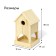 Birdland for birds, 40 × 19 × 19 cm, Greengo
