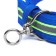 The collar is a four-layer reflective with a swivel 71 x 5 cm, Osh 55-65 cm, blue