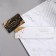 Invitation "graduation!" glitter, stars, 24.7x77 cm