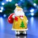 Figure "Santa Claus 3B 6x7x10cm