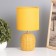 Table lamp "Iona" 1x40W E14 brown 13x13x25cm