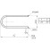 Room electric vehicle, P-shaped, 220x500 mm