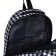 Set a youth backpack from textiles, a shoper bag, white/black color