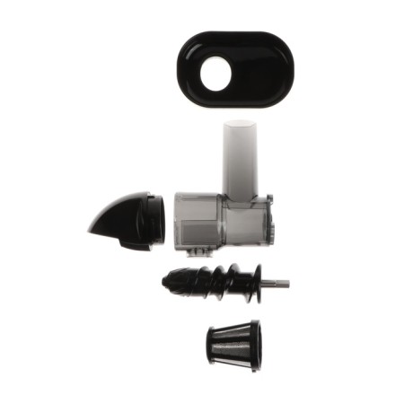 Sokovymnok BQ J2001, Schnekovaya, 150 watts, 0.45/1 l, 110 rpm, black-silver-silver-3