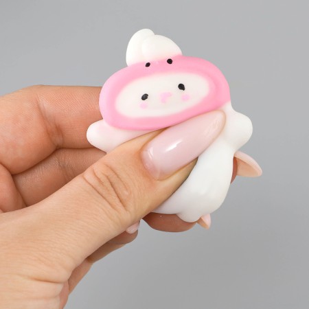 Squish anti -stress Magic "Bunny" in a hat-4