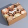 Box the team "New Year's balls", 20 x 15 x 8 cm, New Year