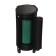 Cassette with exhaust ribbon-280cm green, height-13cm, width 6.6 cm, tape width-80mm