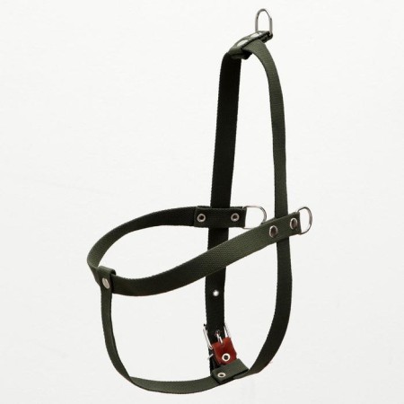 Sleeler harness, adjustable multi-sized, 2.5 cm, Osh 45, og 76-90 cm, dark green