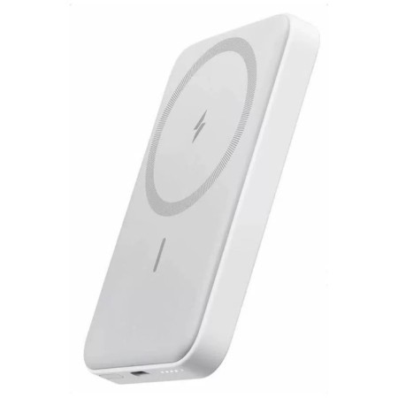 External Battery Anker Power Core 321 Maggo 5k, 5000 MAGSAFE, White-1