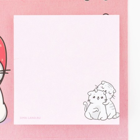 Block of paper 30 sheets in the envelope "who I love"-3