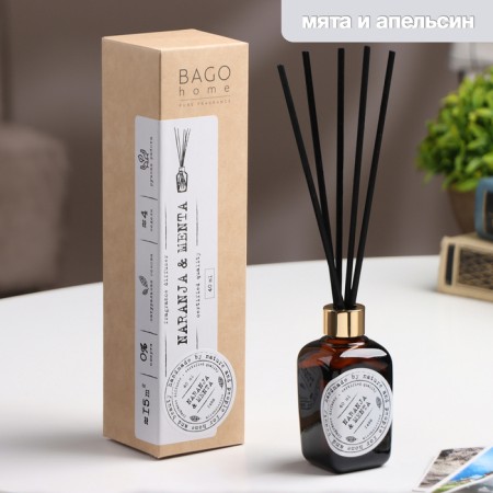 Aromatic peppermint diffuser and orange 40 ml.