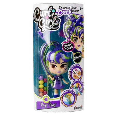 Doll "Kurli Gurls. Pop star Charlie "