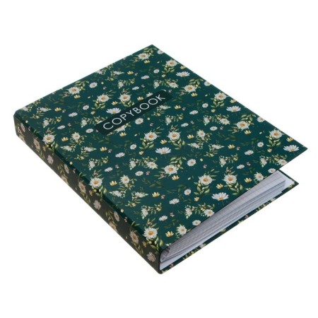 A notebook on the rings of A5 80 sheets in Calligrata Call "Flowers. Pattern", cover 7BC, without cutting down for rings, offset block-3