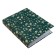 A notebook on the rings of A5 80 sheets in Calligrata Call "Flowers. Pattern", cover 7BC, without cutting down for rings, offset block