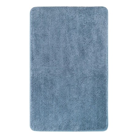 Bathroom soft rug, 50x80 cm, blue color-3