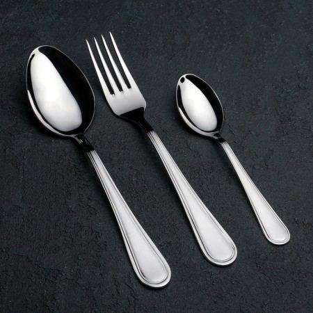 A set of cutlery "Rapsodia", 18 items, a cardboard box, silver color