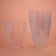 The form of plastic disposable for the buffet "Rubin", 130 ml, transparent, 15 pcs/units.