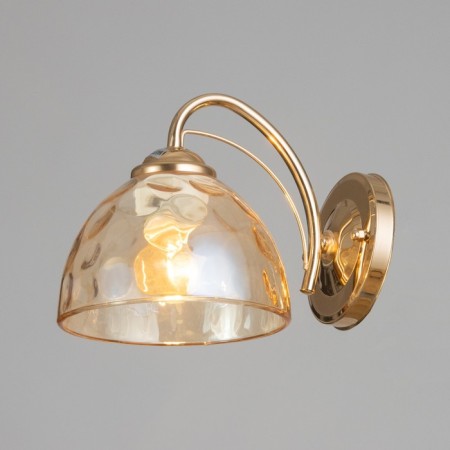 Bra "Ruby" 1x40W E27 gold 21x15x15cm-1
