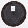 A set of napkins 2 pcs. Dolyana "Brill", central black, d 38 cm