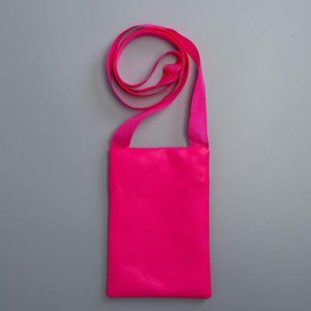 Gift set for the girl "cat", bag, brooch, raspberry color-3
