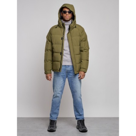 Sports Bologna Men's Winter, size 48, Khaki color-4