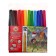 Flomasters 12 colors Koh-I-Noor Beasts 1002, trihedral, PVC packaging, euro suspension