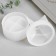 Mold Silicon "Casket Rubery" with a lid 6x6x8.3 cm