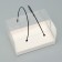 Box for rolls with handles, white 16.5 x 11 x 10 cm