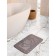 DAYNA rug, size 40x60 cm, dark gray color