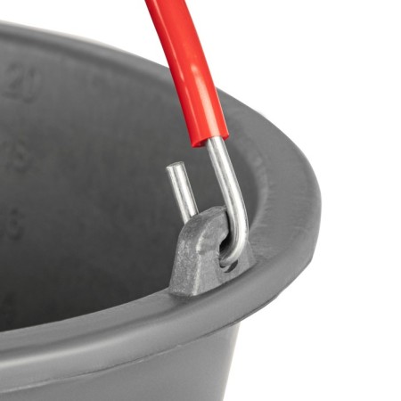 Construction bucket MATRIX 81464, plastic, shockproof, rubberized pen, 20 liters-1