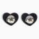 Earrings "Cute", 2 x 1.5 cm