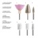 Galaxy Line GL 4913, 0.5 W, 6 nozzles, white manicure