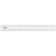 Line 30 cm Istanm, plastic, 2 scales, transparent, colorless, euro suspension