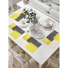 A set of napkins for setting the table 