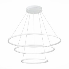 Suspension lamp ST LUCE. ST605.543.114. 1x114 W, LED, 4000K, 7410 LM, 80x80 cm, white color