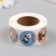 Stick Paper "Animals. Wishes" d = 2.5 cm 500 pcs in a roll 3x6.5x6.5 cm