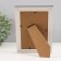 Photo frame plastic 10x15 cm "Rectangles by hand" gold with black 18.3x13.5 cm
