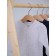 Body Body on buttons with Rant Base anti-ticaras, seams outward, height 62 cm, color light gray melange