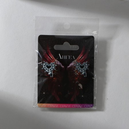 Earrings "Angel" 2x1x1 cm-4