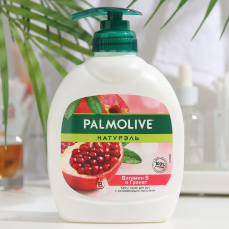Liquid soap Palmolive "Vitamin B and Pomegranate", 300 ml