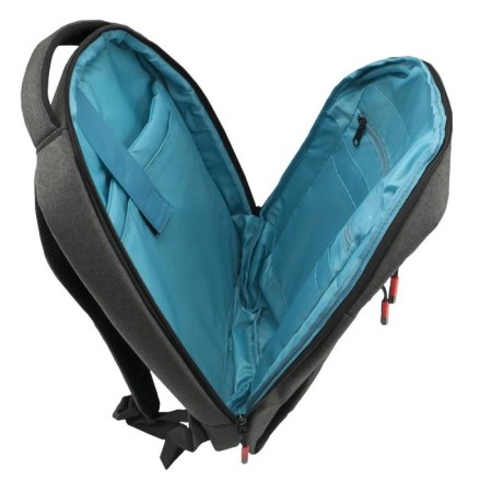 Backpack, lightning department, outer pocket, gray color-3