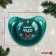 Nipple - dummy “Our Miracle”, orthodontic, silicone, +6 months., New Year's gift packaging, crumb me