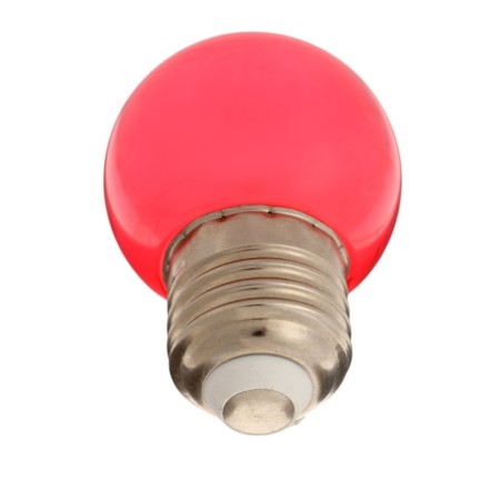 LED lamp, G45, E27, 1.5 W, for BelT-LITA, transparent, red, set 10 pcs-3