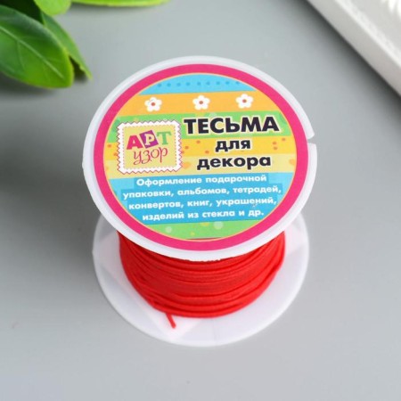 Decorative cord for creativity "Gum" winding 5 meters mix-1