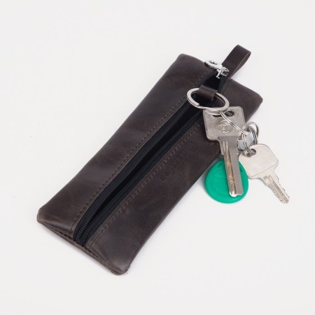 Key of Lightning Textura, length 17 cm, ring, color dark brown-3